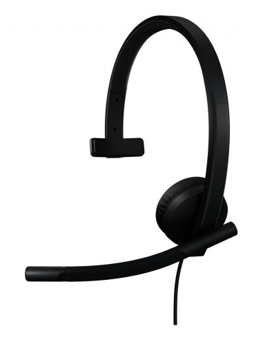 Logitech H570E Слушалки Жичен Лента...